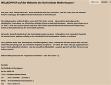 Tablet Screenshot of dorfschaenke-herberhausen.com